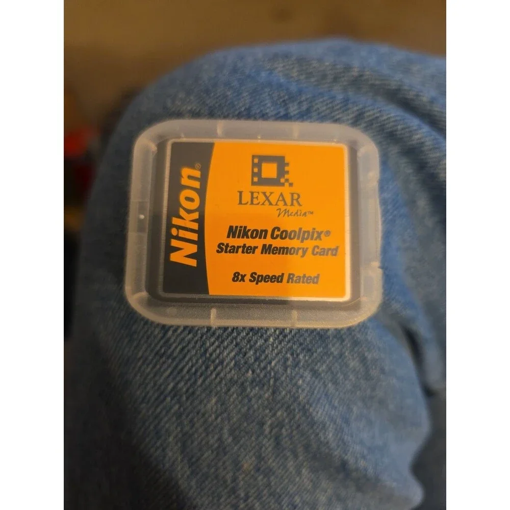 Nikon Coolpix Starter Kit Lexar CompactFlash CF Memory Card 8x Speed Rated